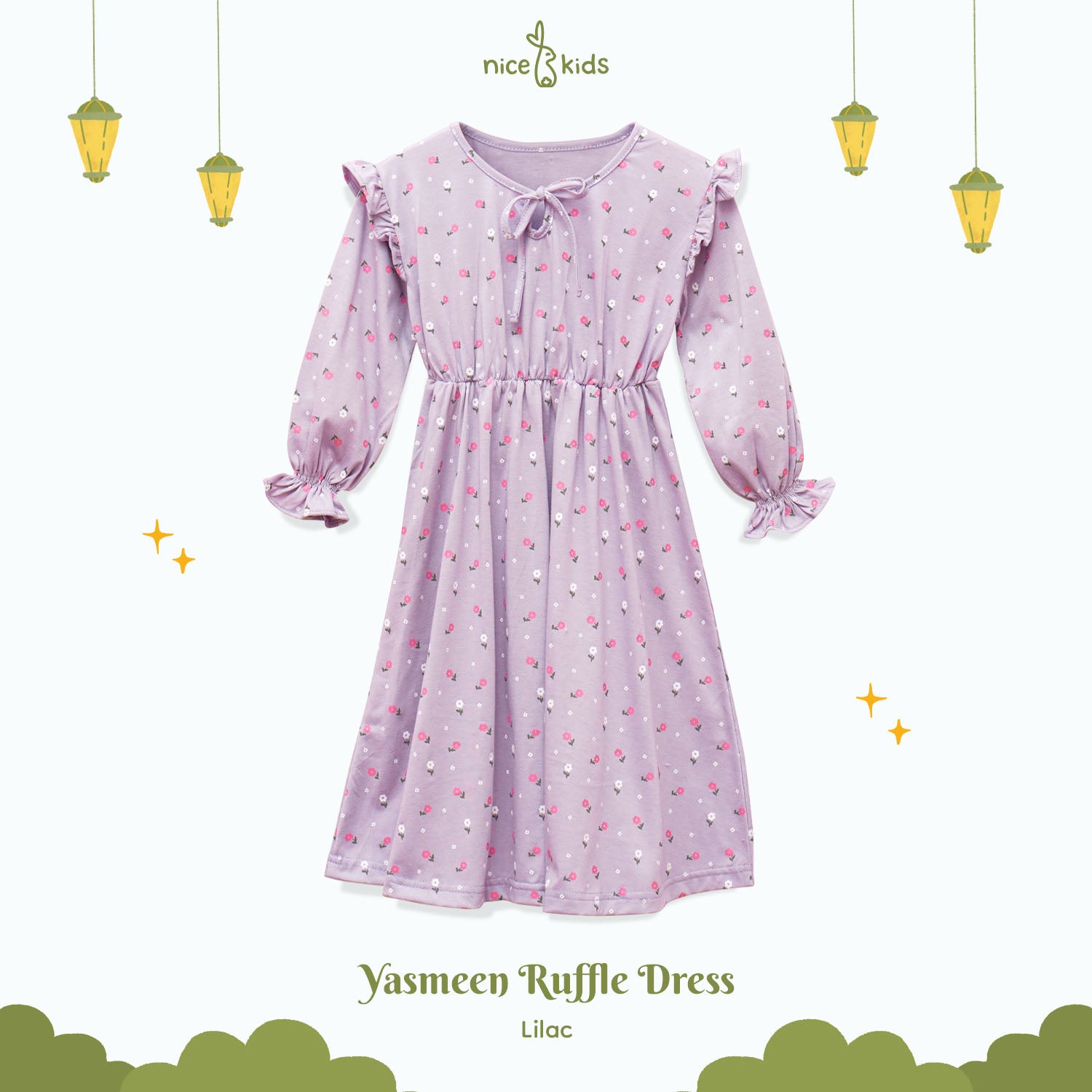 Yasmeen Ruffle Dress