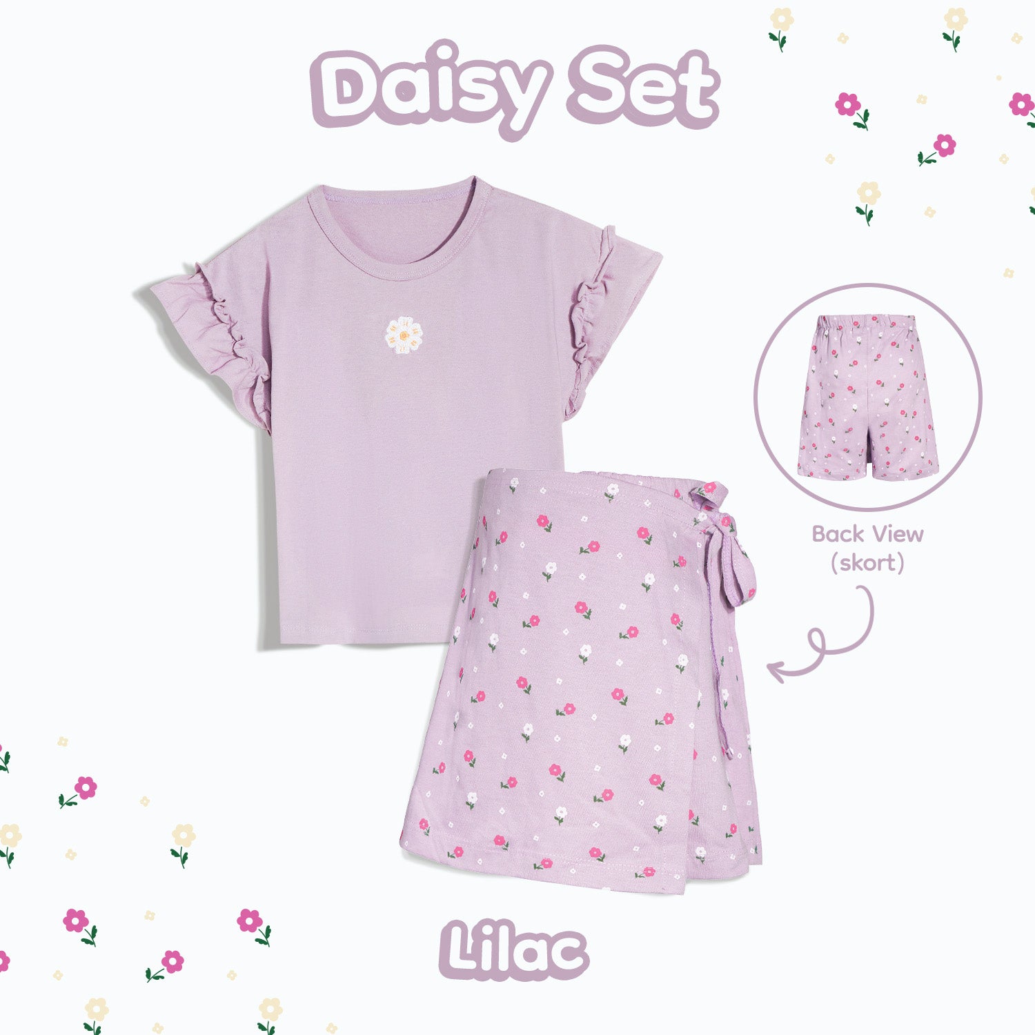 Daisy Skort Set