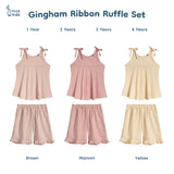Gingham Ribbon Set