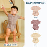 Gingham Baby Bodysuit
