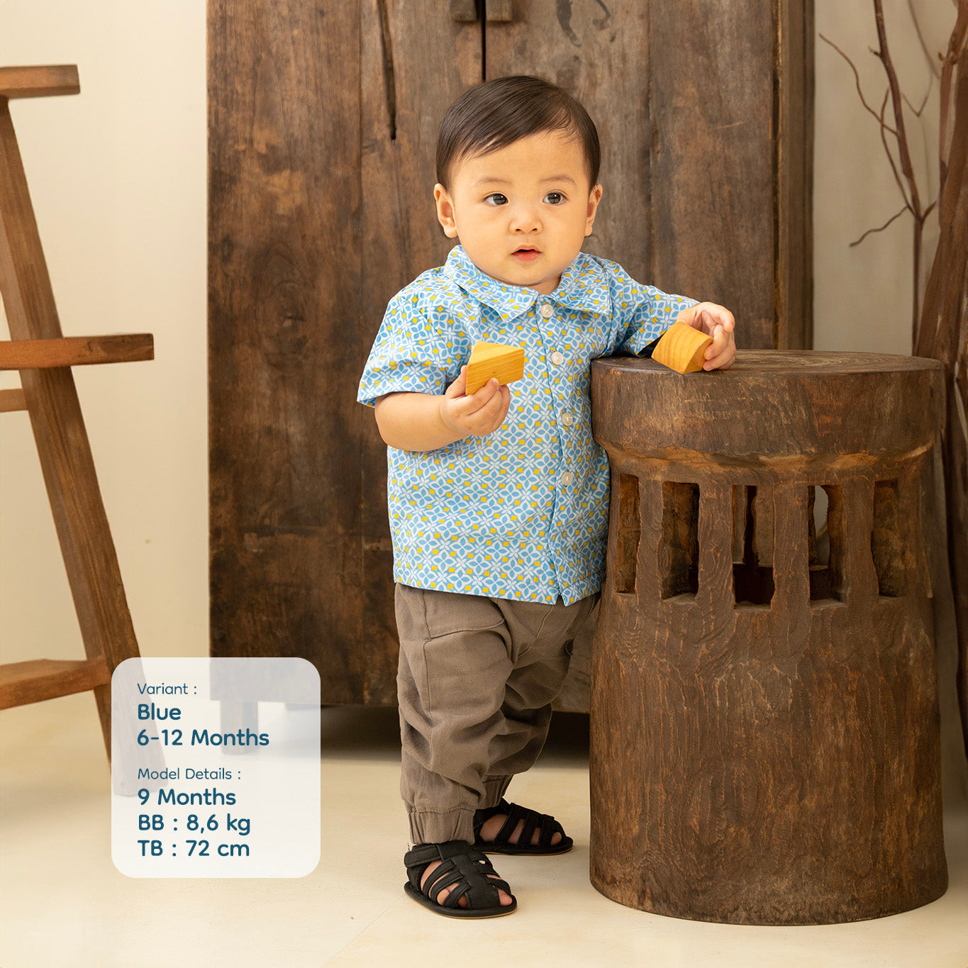 Nandana Baby Shirt Batik