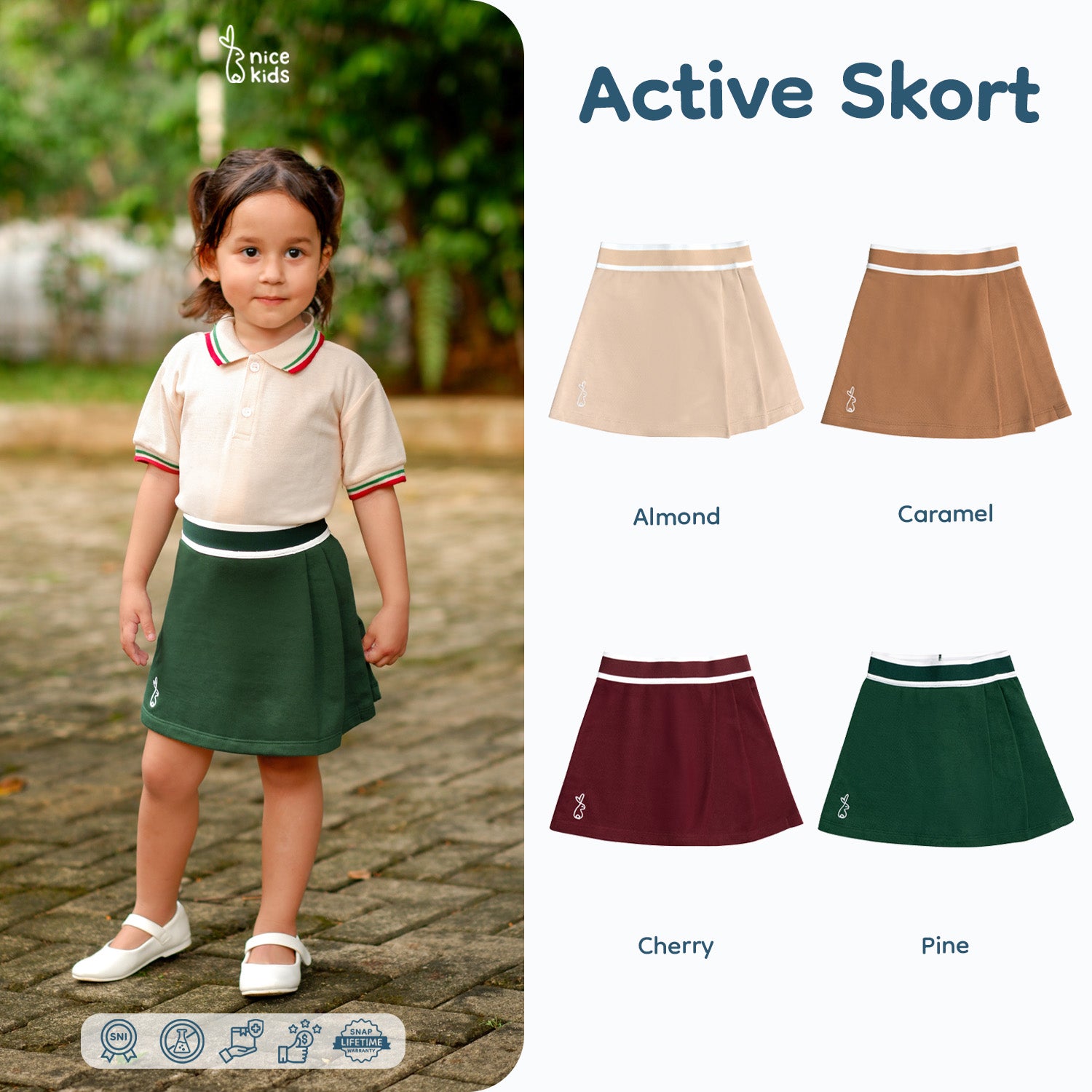 Active  Skort