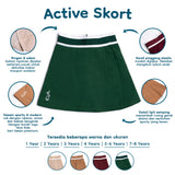 Active  Skort