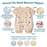 Bloomers Playsuit Around The World