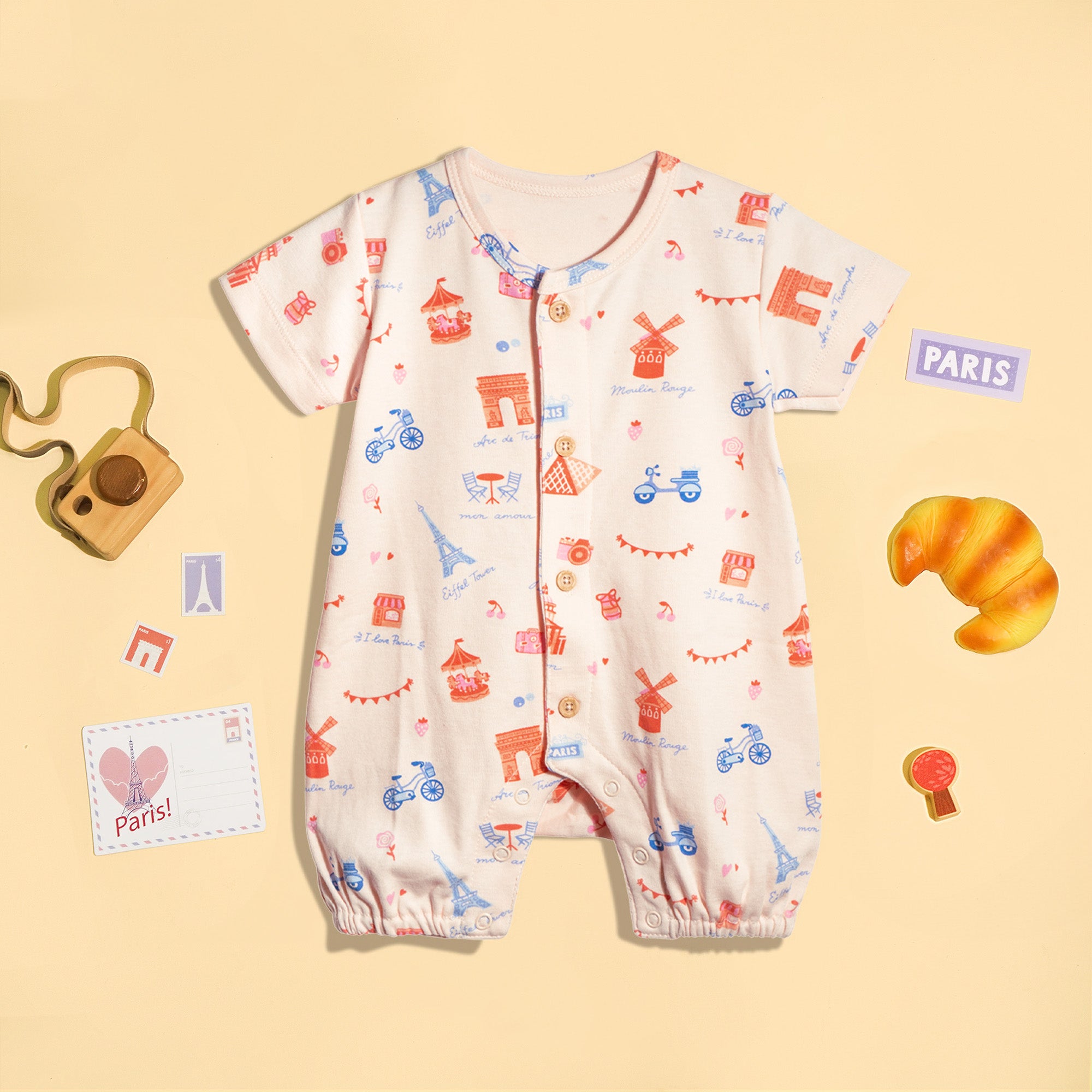 Bloomers Playsuit Around The World