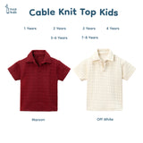 Cable Knit Top Kids
