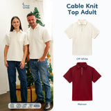 Cable Knit Top Adult