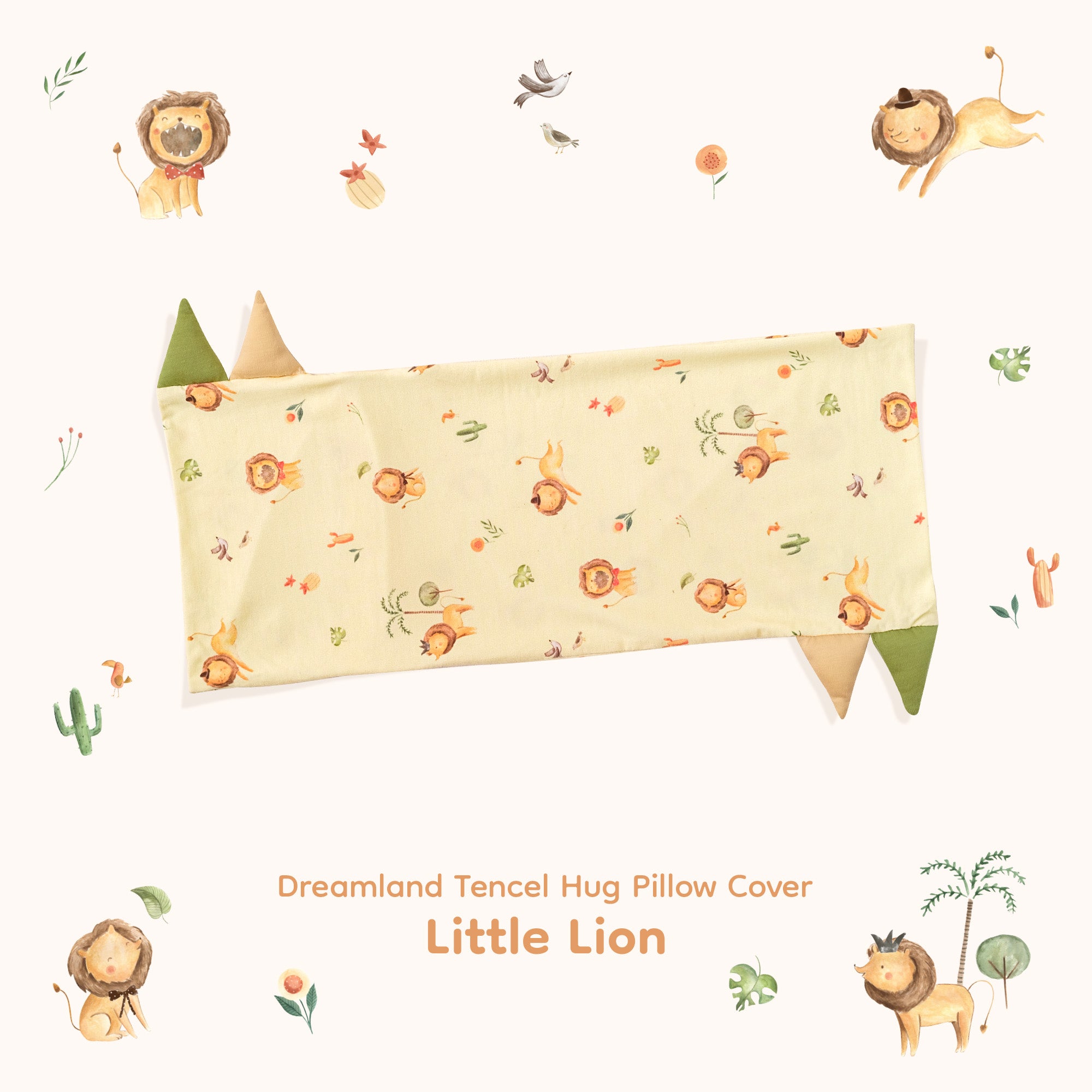 Tencel Dreamland Case Hug Pillow