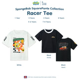 SpongeBob SquarePants Collection - Racer Tee Kaos Anak Unisex Gambar Kartun 1-8 Tahun
