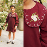 Eloise Kids Collar Dress Anak Perempuan 1-8 Tahun