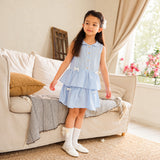 Millie Ruffle Kids Dress Anak Perempuan 1-8 Tahun