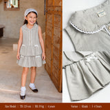 Millie Ruffle Kids Dress Anak Perempuan 1-8 Tahun