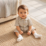 Sylvan Acorn Baby Playsuit Jumper Bayi Unisex Newborn 0-12 Bulan
