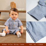 Sylvan Acorn Baby Playsuit Jumper Bayi Unisex Newborn 0-12 Bulan