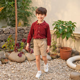 Sylvan Acorn Kids Shirt Kemeja Anak Laki-Laki 1-8 Tahun