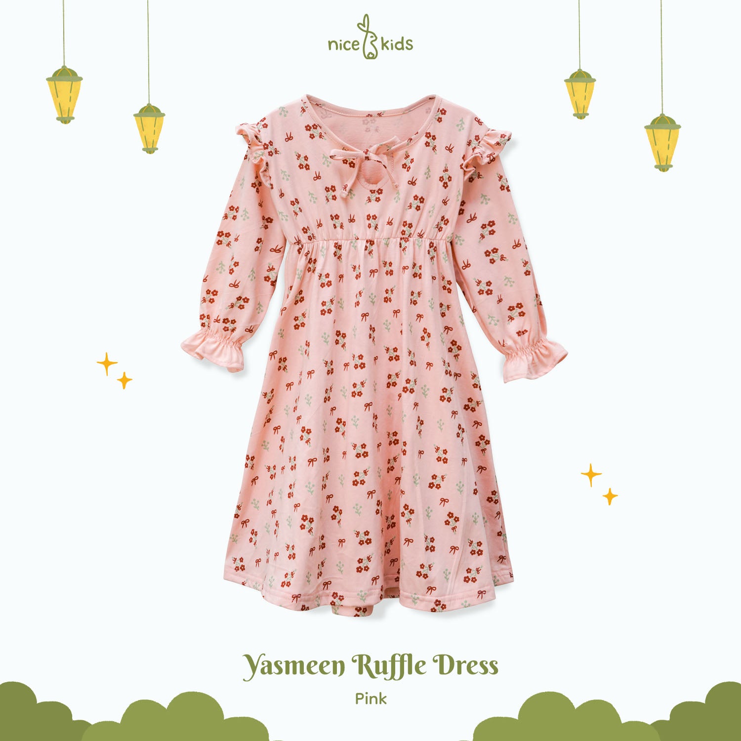 Yasmeen Ruffle Dress