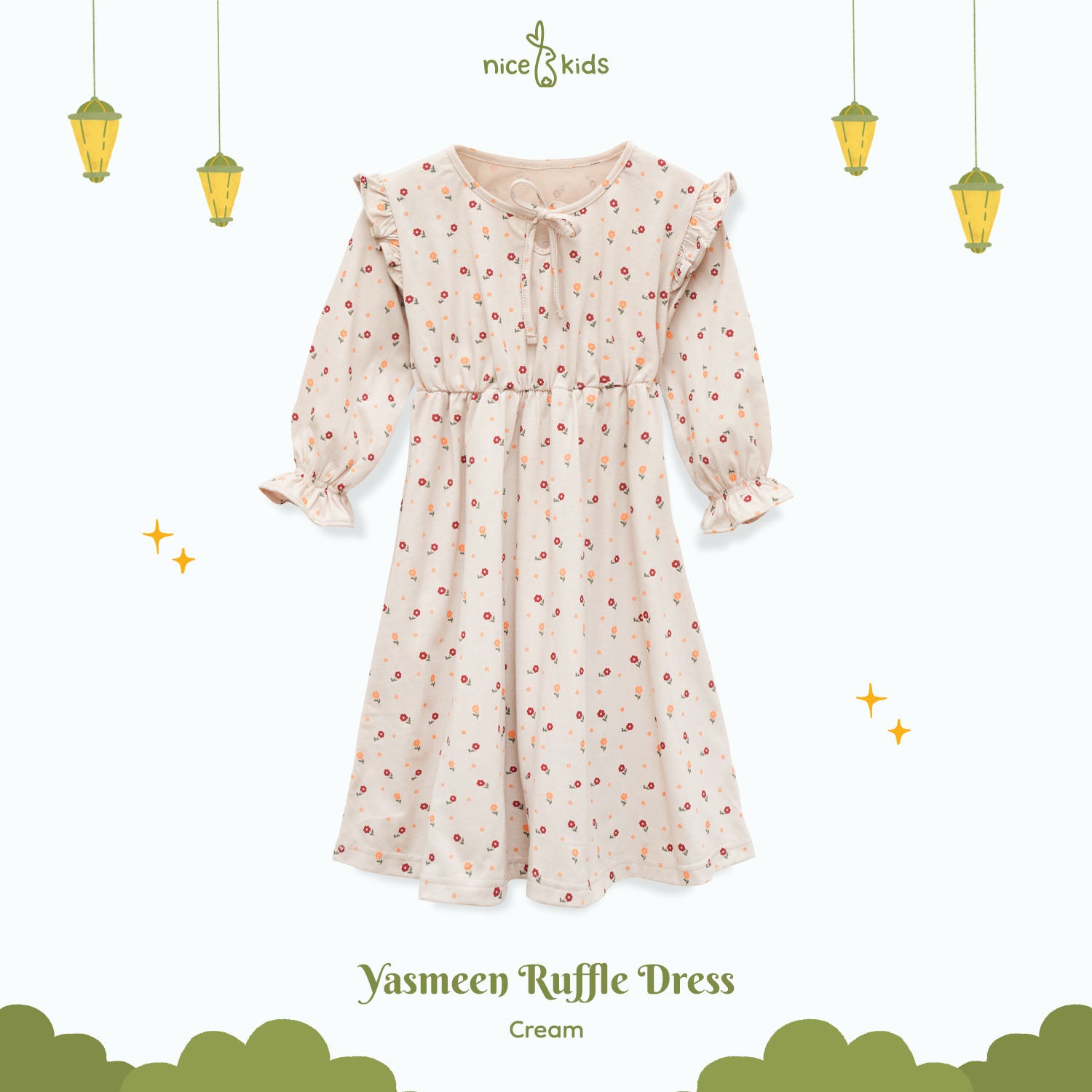 Yasmeen Ruffle Dress