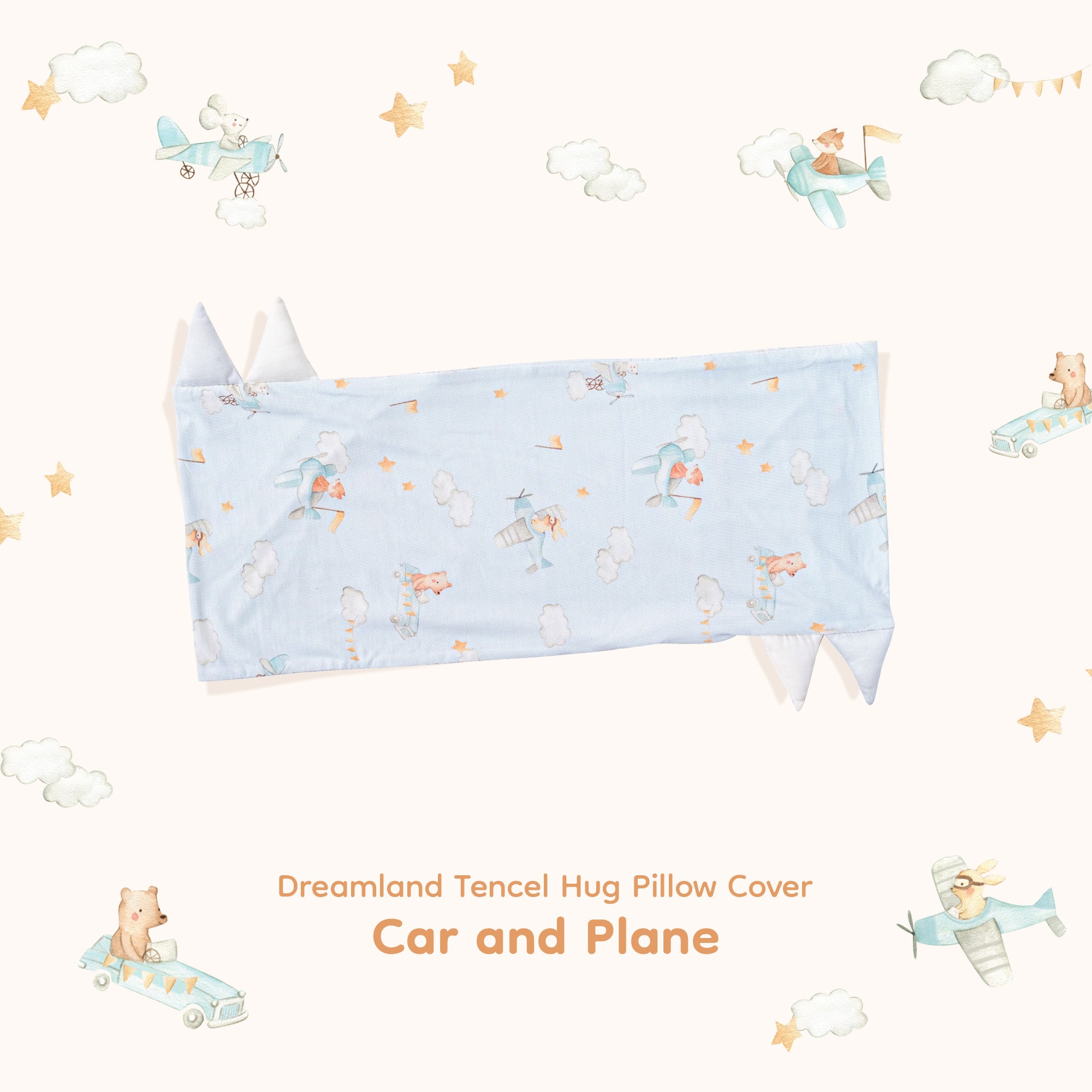 Tencel Dreamland Case Hug Pillow
