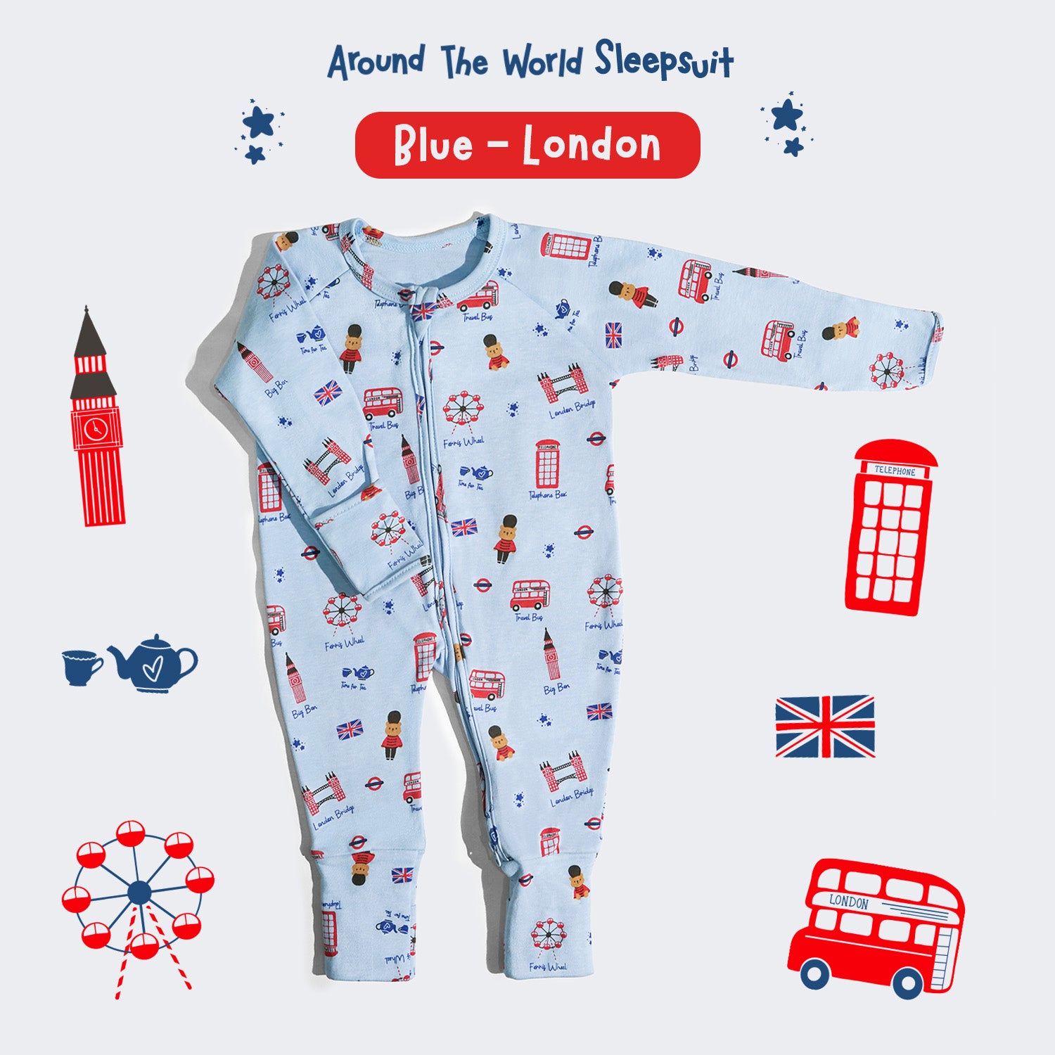 Sleepsuit Around The World