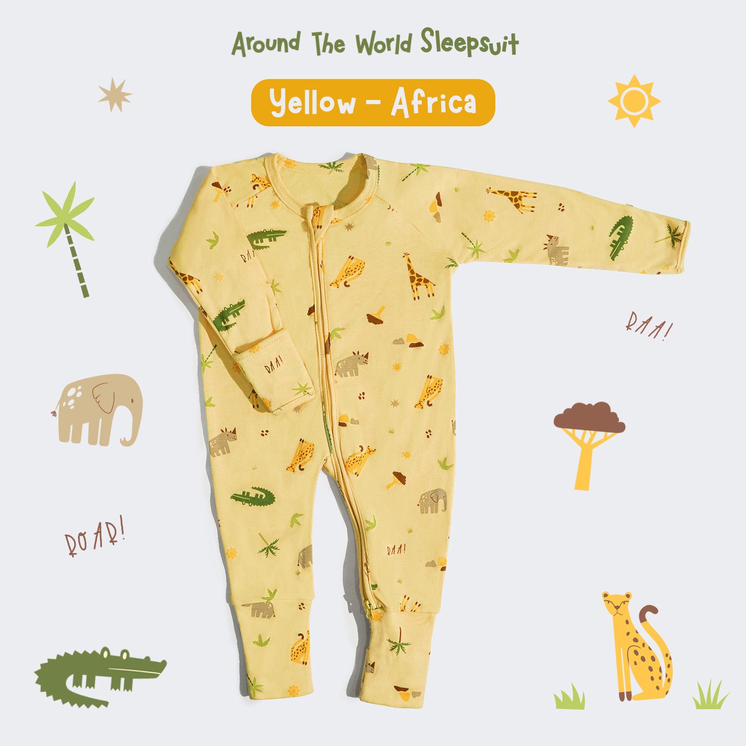 Sleepsuit Around The World