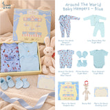Around The World Baby Hampers Premium 0-12 Bulan Kado Lahiran Bayi Set Pakaian Bayi Newborn (BONUS GREETING CARD)