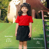 Flex Cargo Skirt Rok Cargo Pendek Anak 1-8 Tahun