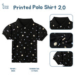 Printed Polo Shirt 2.0 (Kaos Atasan Anak Laki-Laki 1-8 Tahun)