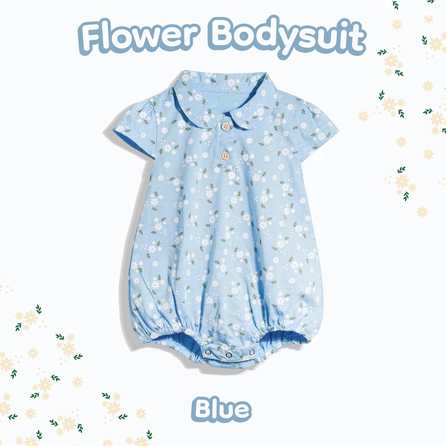 Flower Baby Bodysuit