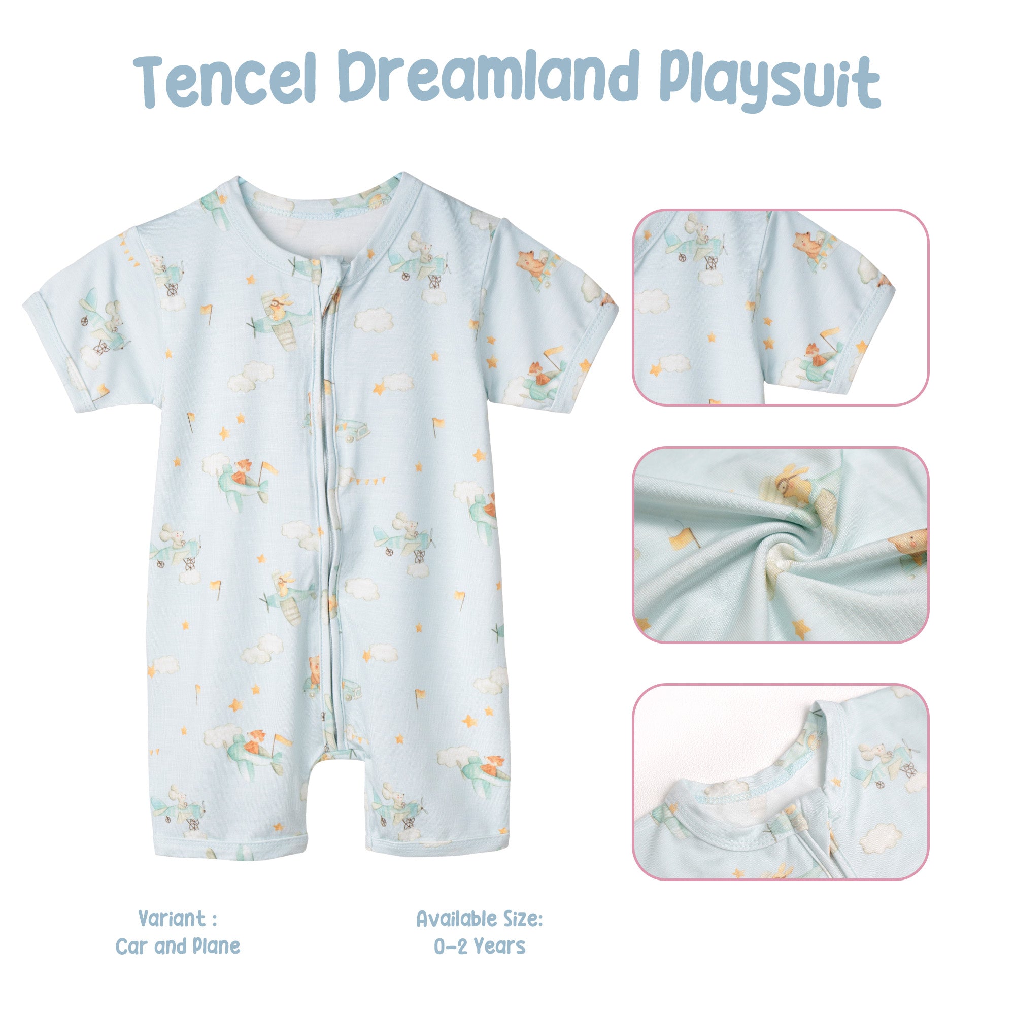 Tencel Dreamland Playsuit