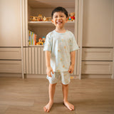 Tencel Dreamland Short Sleeve Kids Pajamas