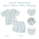 Tencel Dreamland Short Sleeve Baby Pajamas