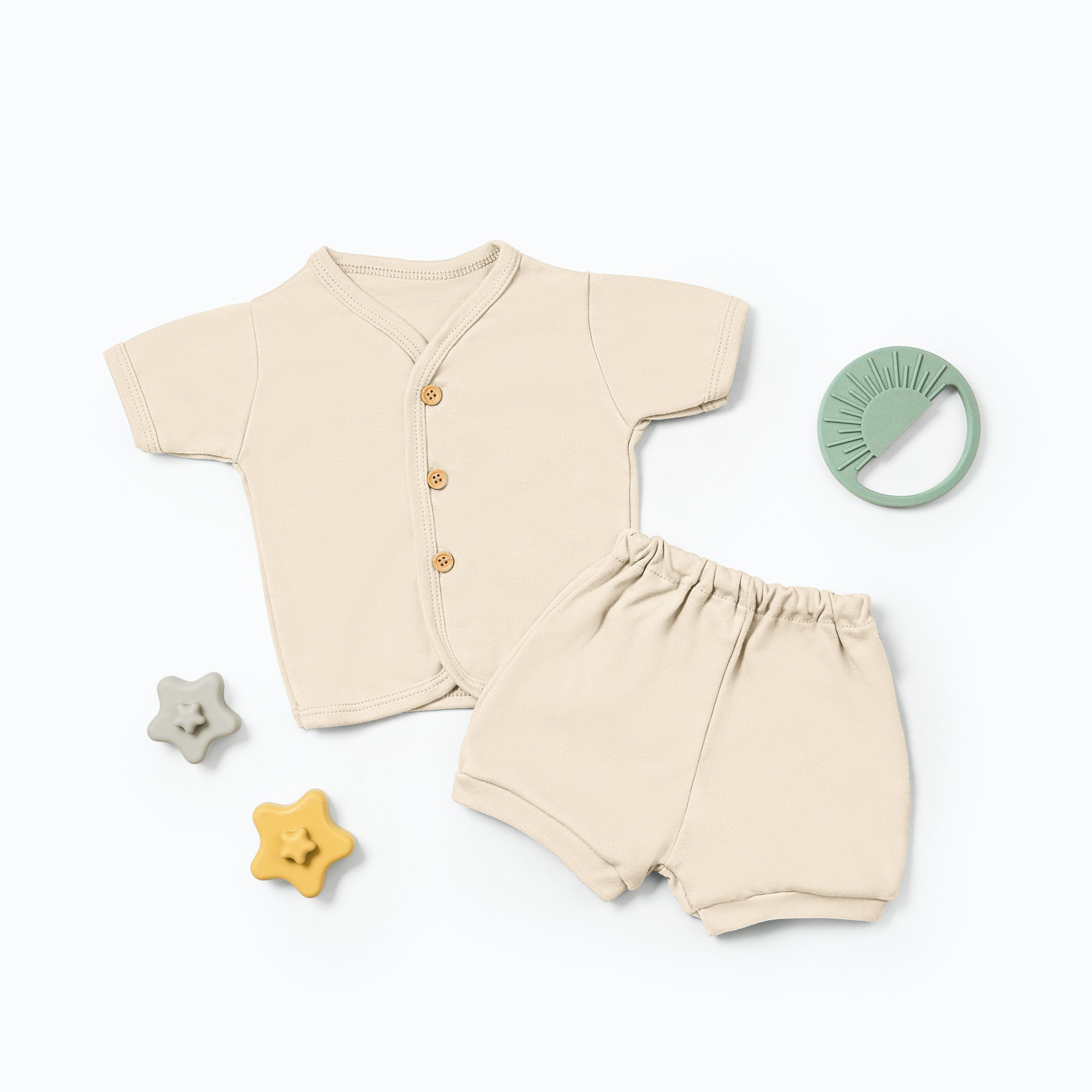 Short Sleeve Baby Pajamas