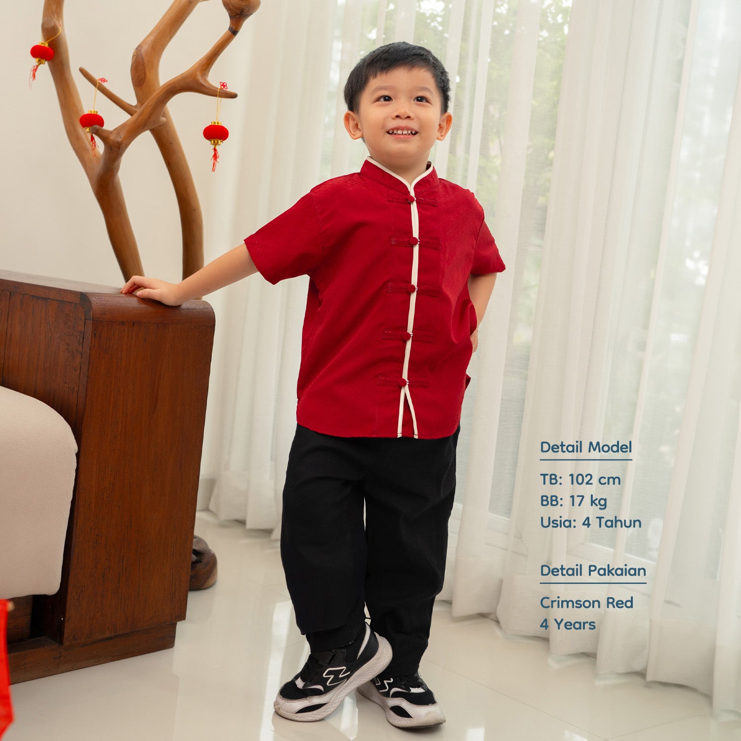Xiang Kids Cheongsam Shirt