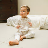 Tencel Printed Lyocell Baby Sleepsuit Jumper Bayi Tidur Newborn Bermotif 0-2 Tahun