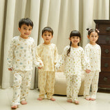 Tencel Printed Lyocell Long Kids Pajamas Piyama Anak Lengan Panjang Bermotif 1-8 Tahun