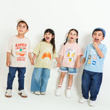 Yummy Club Oversized Tee Kaos Anak Oversized Unisex Bergambar 1-8 Tahun