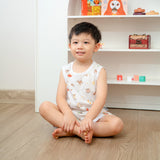 Sleeveless Kids Pajamas Fauna & Fantasi Collection