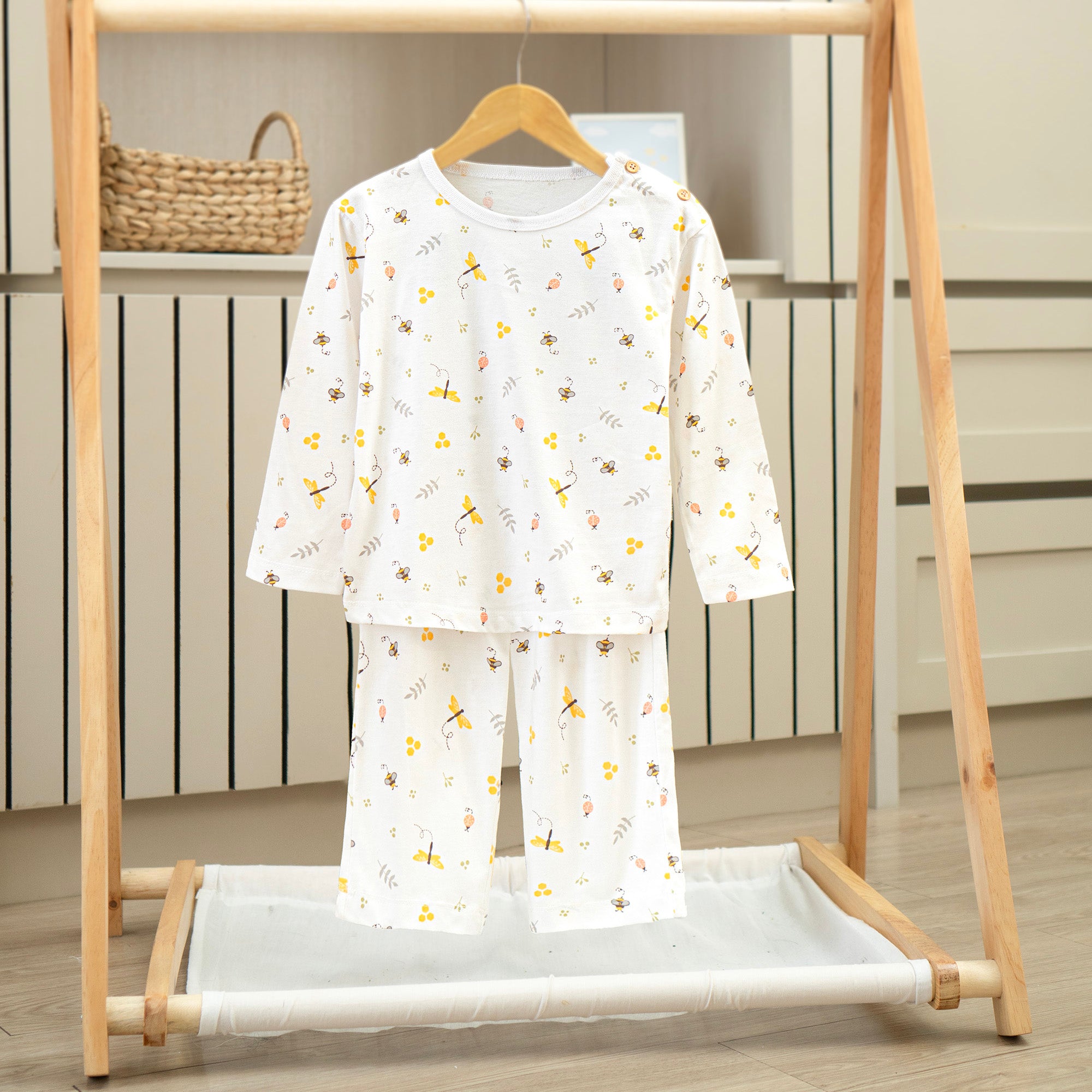 Long Sleeve Kids Pajamas Fauna & Fantasi Collection