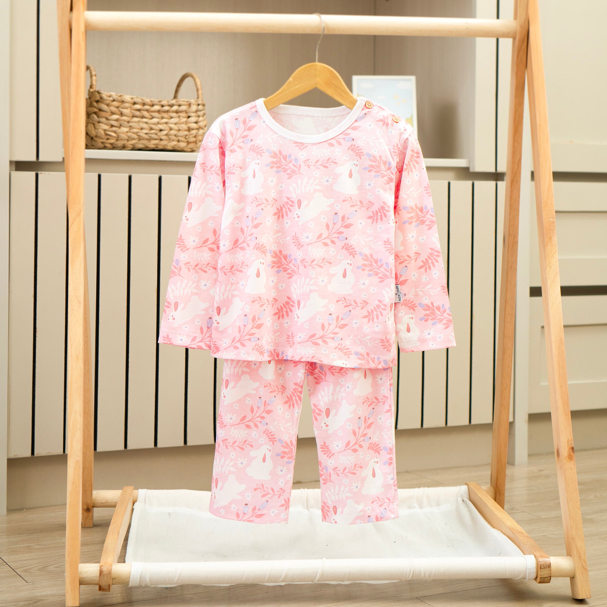 Long Sleeve Kids Pajamas Fauna & Fantasi Collection