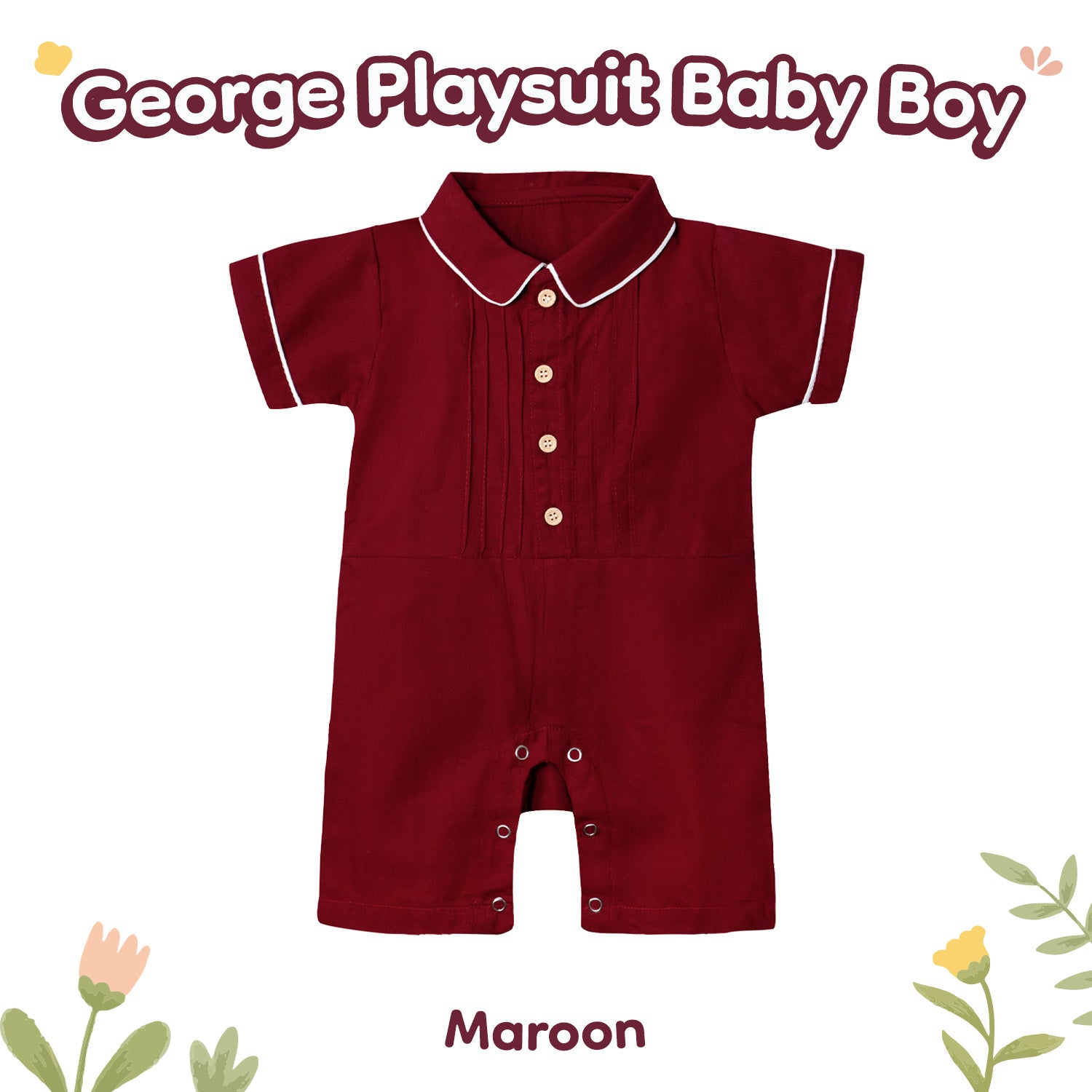 George Playsuit Baby Boy