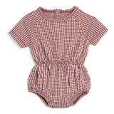 Gingham Baby Bodysuit