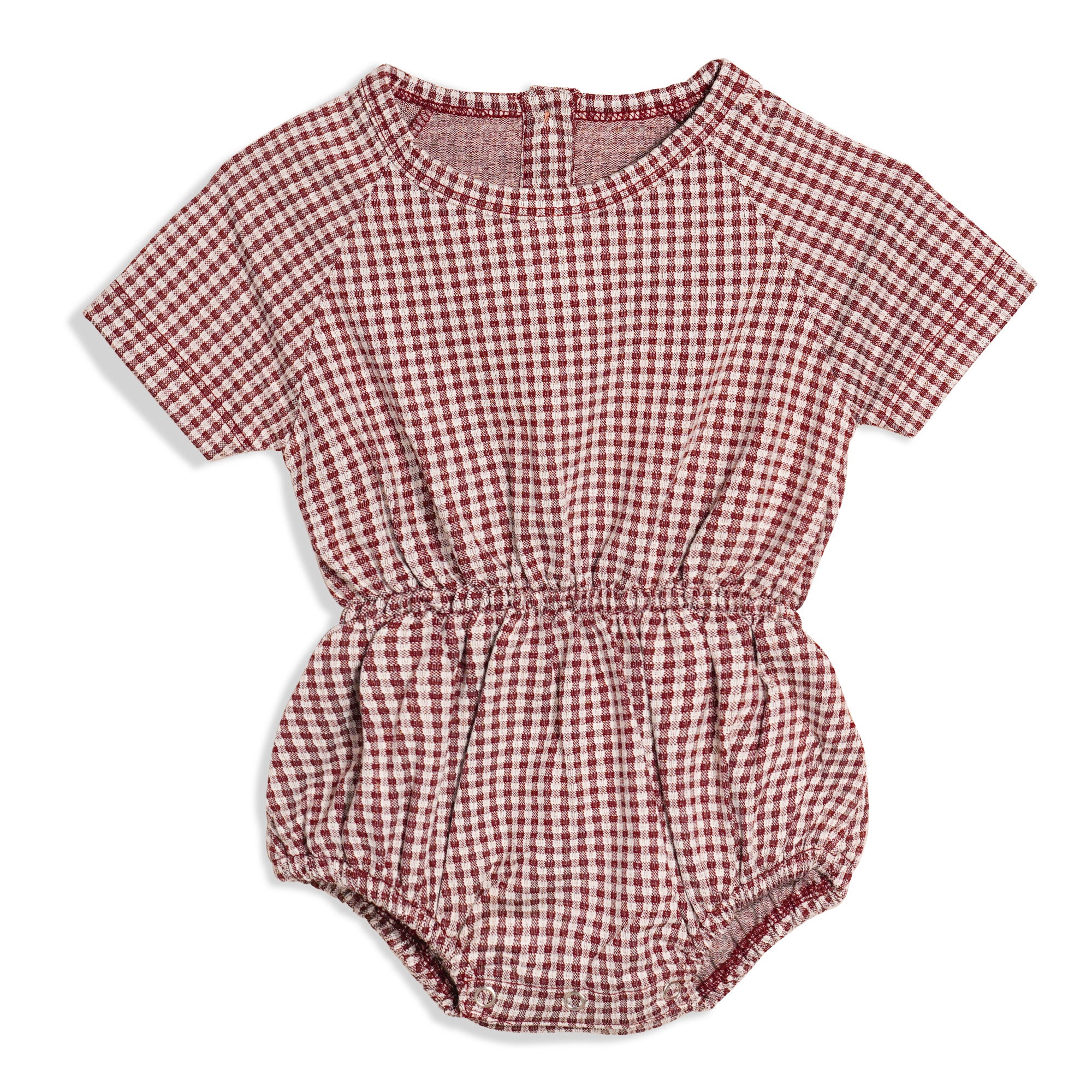 Gingham Baby Bodysuit