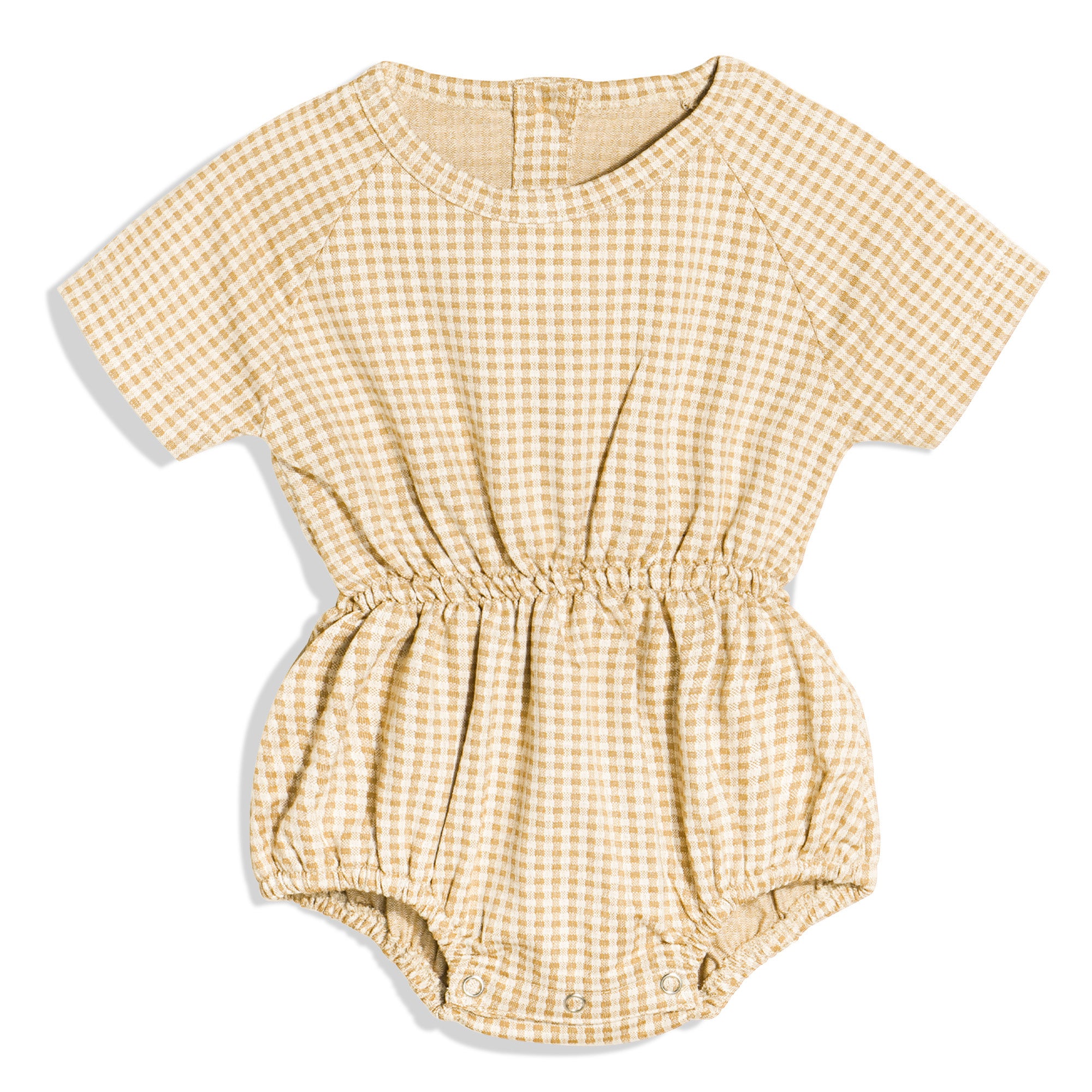 Gingham Baby Bodysuit