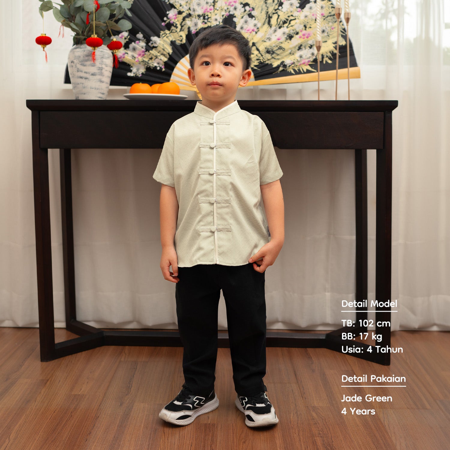 Xiang Kids Cheongsam Shirt