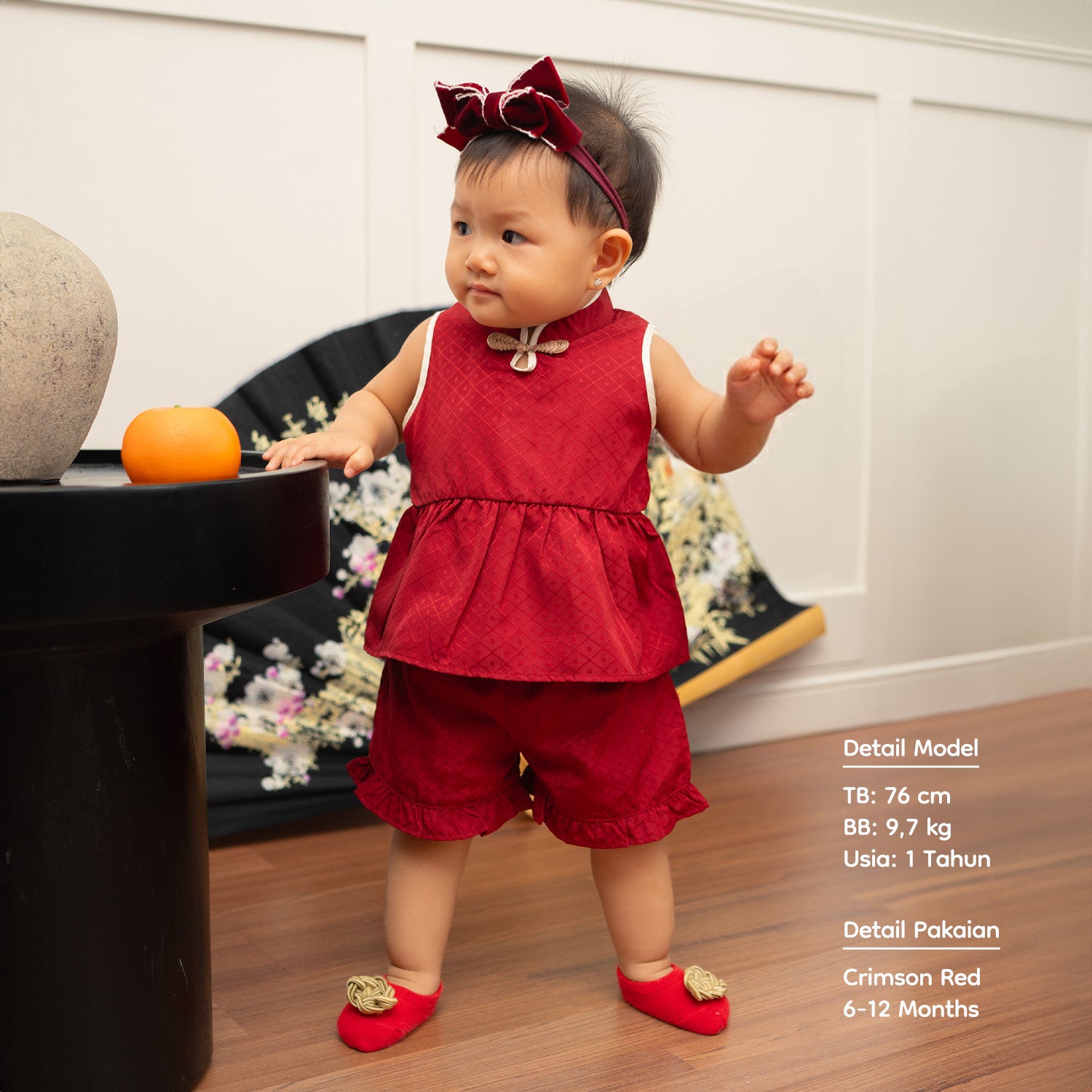 Xiang Baby Girl Cheongsam Set