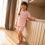 Tencel Dreamland Short Sleeve Kids Pajamas