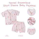 Tencel Dreamland Short Sleeve Baby Pajamas