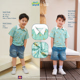 SpongeBob SquarePants Collection - Polo Shirt Kaos Polo Bermotif Spongebob Anak 1-8 Tahun