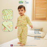 SpongeBob SquarePants Collection - Tropical Long Baby Pajamas Piyama Bayi New Born 0-12 Bulan