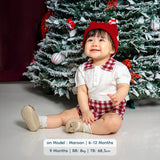 Knit Gingham Bodysuit